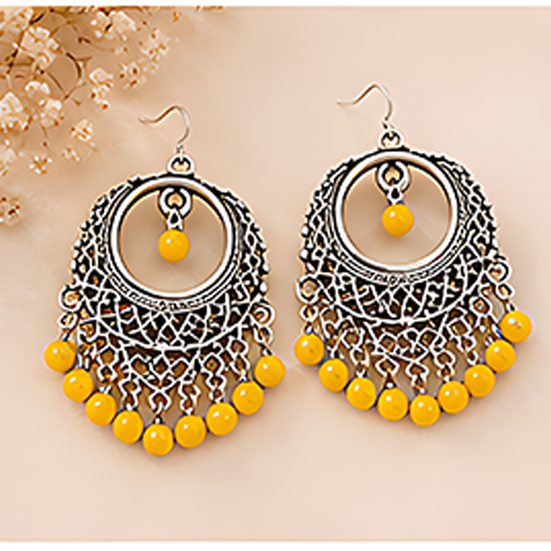 10 Oxidized Jhumka Style Earrings Combo